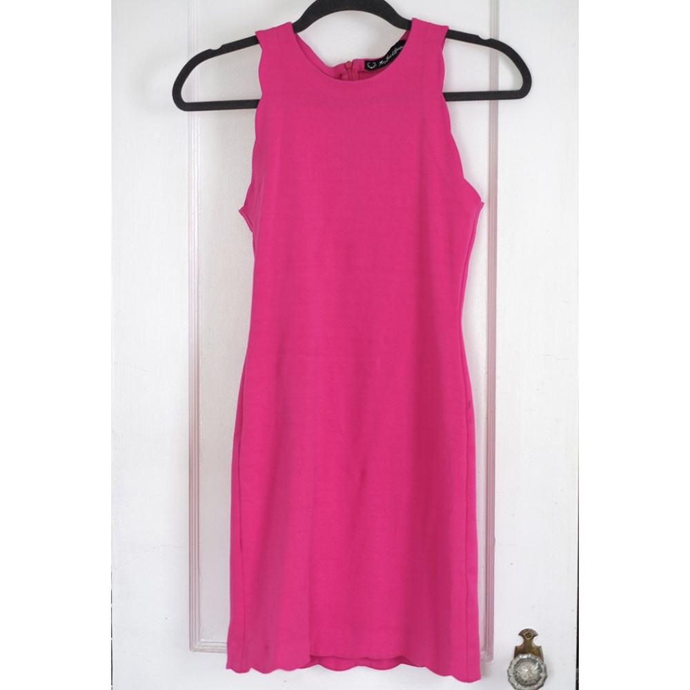 For Love and Lemons Fuchsia mini dress Small